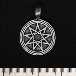 Nine-Pointed Star (pth-078) Pendant