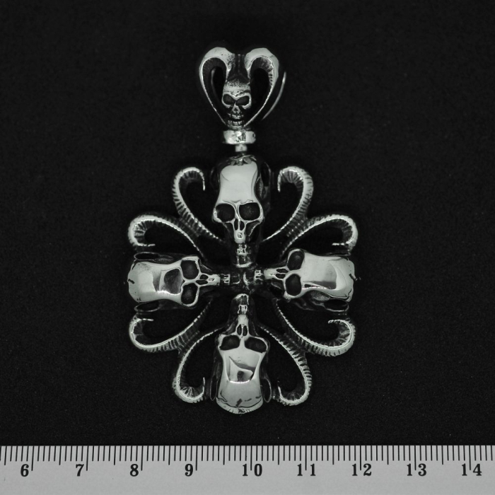 Brooch Made Of Skulls (SS-015) Pendant