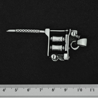 Tattoo Machine (SS-017) Pendant