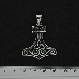 Thor's Hammer (with Triquetra) (SS-024) Pendant