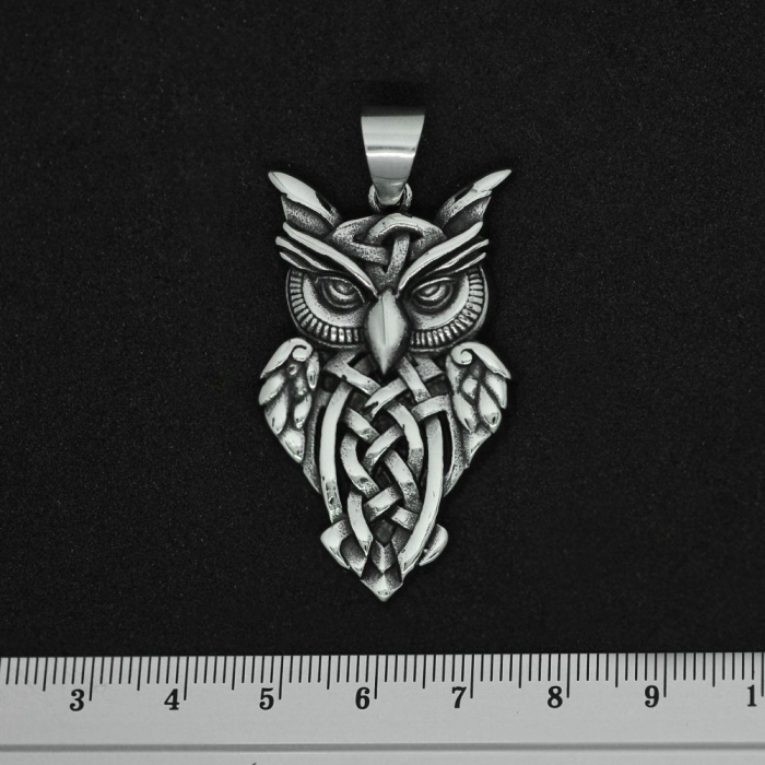 Owl (SS-040) Big Pendant