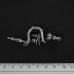Tattoo Machine with a Snake (SS-044) Pendant