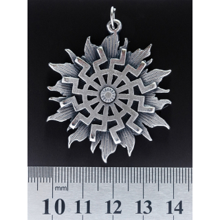 Black Sun (Sun) Pagan Pendant