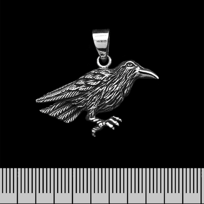 Crow (925 Silver) Pendant