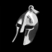 Spartan Helmet (925 Silver) Pendant