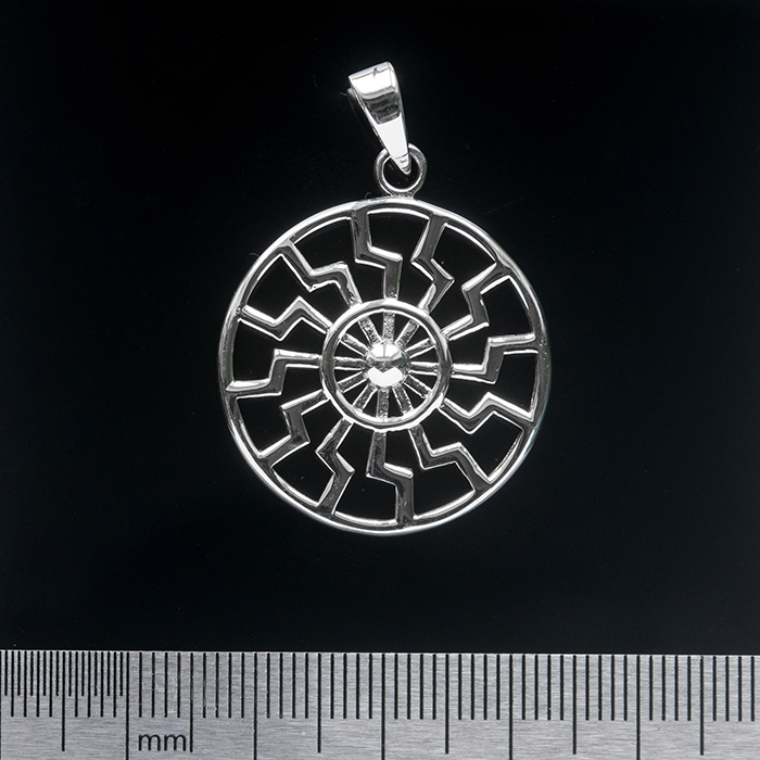 Black Sun (925 Silver) Pendant