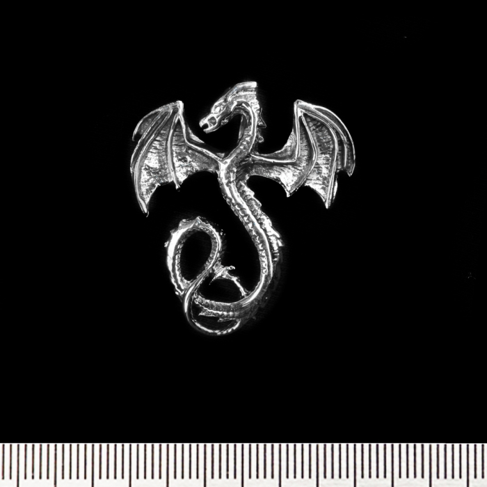 Dragon with Outstretched Wings (925 Silver) Pendant