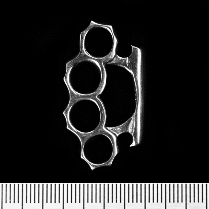 Knuckle-Duster (925 Silver) Pendant