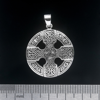 Celtic Cross (Triskelion) (925 Silver) Pendant
