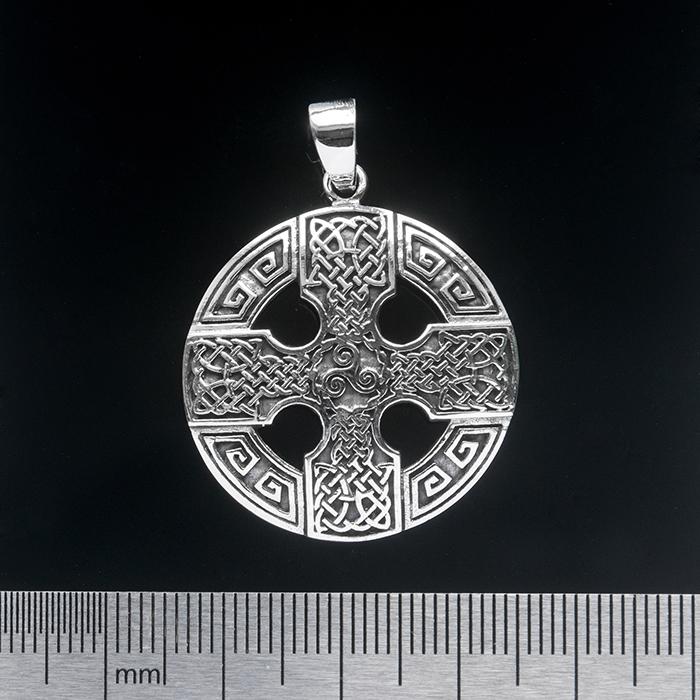 Celtic Cross (Triskelion) (925 Silver) Pendant