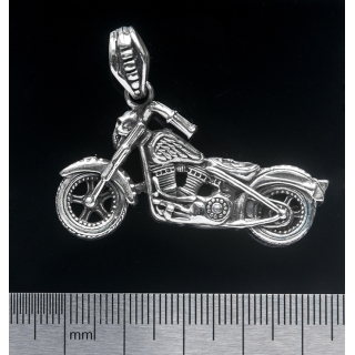 Motorcycle (925 Silver) Pendant