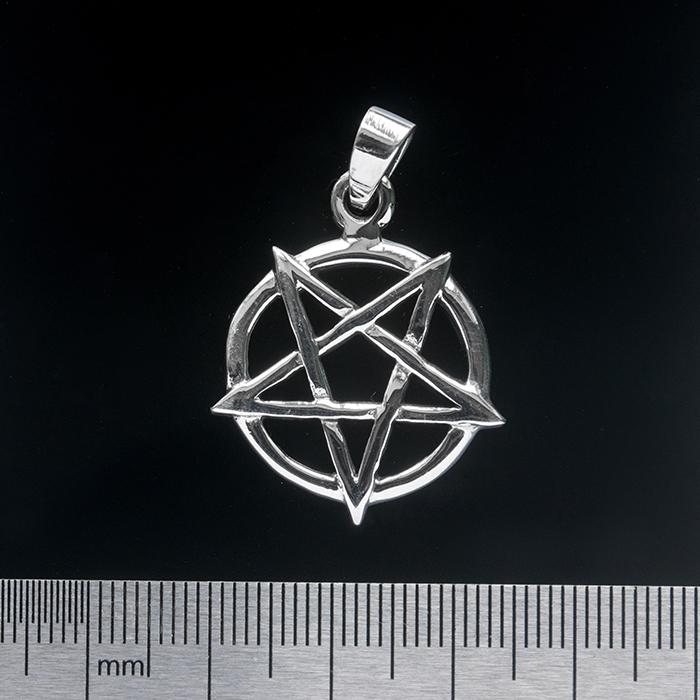 Inverted Pentagram (925 Silver) Pendant