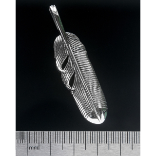Big Feather (925 Silver) Pendant