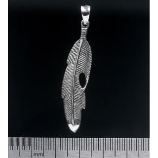 Feather (925 Silver) Pendant