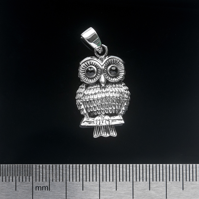 Owl (925 Silver) Pendant