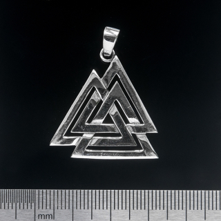 Valknut (925 Silver) Pendant