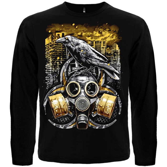 Biological Hazard (Postapocalypse) Long Sleeve T-Shirt