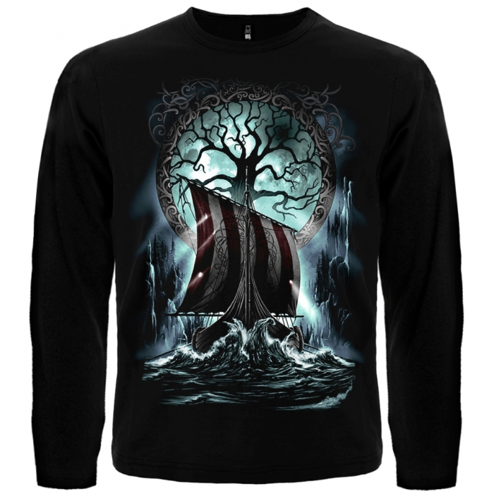 Drakkar (Tree of Life) Long Sleeve T-Shirt