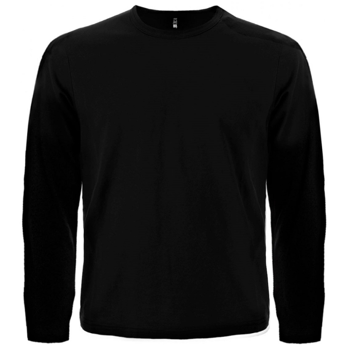 Plain Black Long Sleeve T-Shirt
