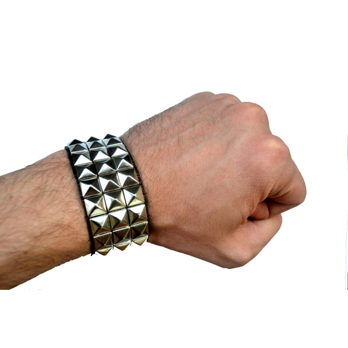 3 Rows Pyramid №8 Wristband