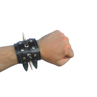 2 Straps with Holnitens and Spikes №79 Wristband