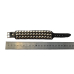 3 Rows Round Rivet №14 Wristband