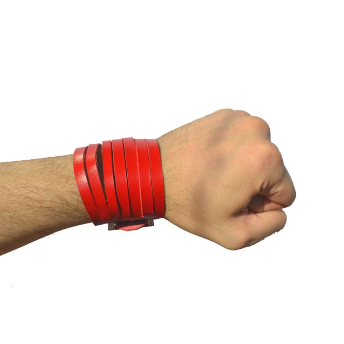 Cut Wristband №1 (Red)