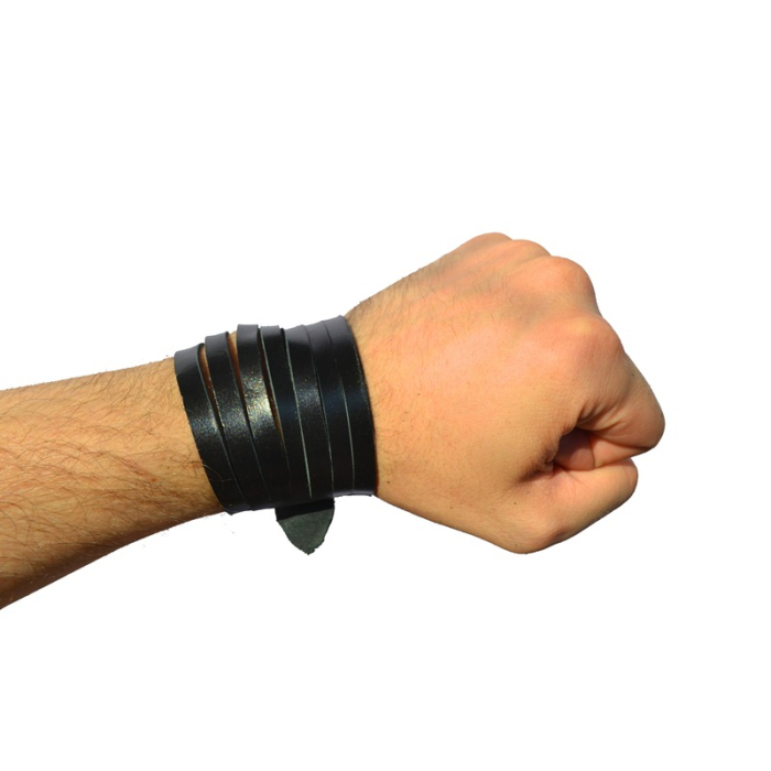Cut Wristband №2 (Black)