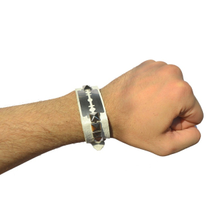Blade №5 (White) Wristband