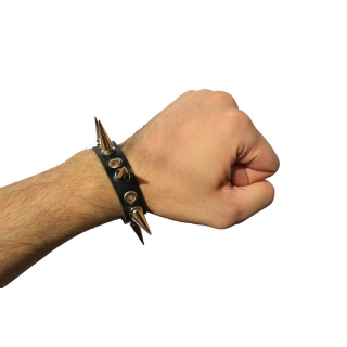 1 Row Spike with Eyelet №82 Wristband