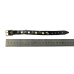 1 Row Spike with Eyelet №82 Wristband