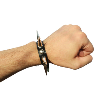 1 Row Spike with Round Rivet №82 Wristband