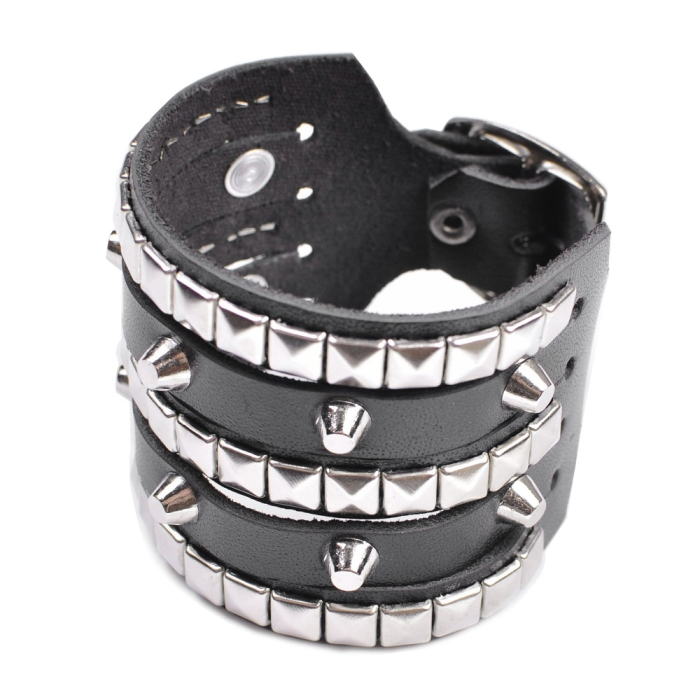 Trapezoid and a Pyramid №131 Cut Wristband