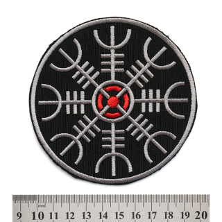 Aegishjalmur (Helm of Awe) Embroidered Patch