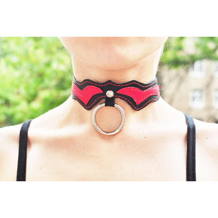Big Ring (Black and Red) №315 Collar