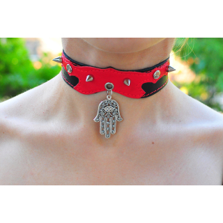 Hand of God (Hamsa) Pendant (ar-005) Collar