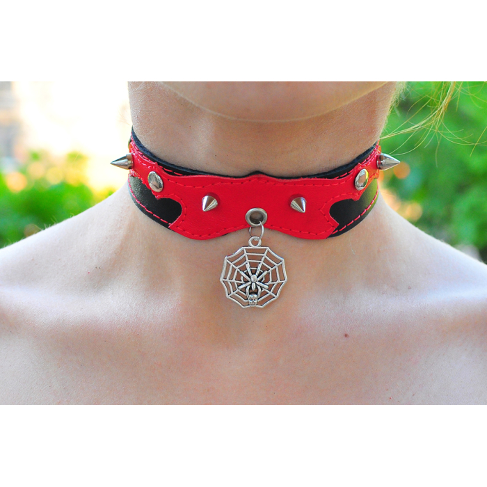 Spider Powder Pendant (ar-005) Collar