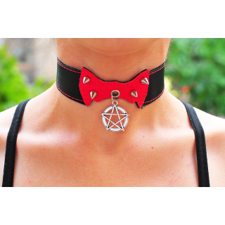 Pentagram Pointed Pendant (ar-003) Collar