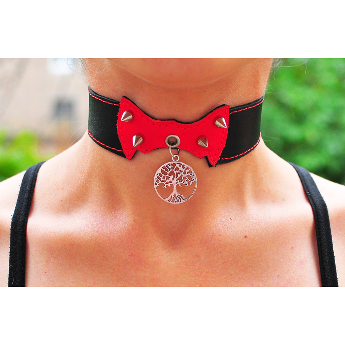 Tree Pendant (Color Silver) (ar-003) Collar