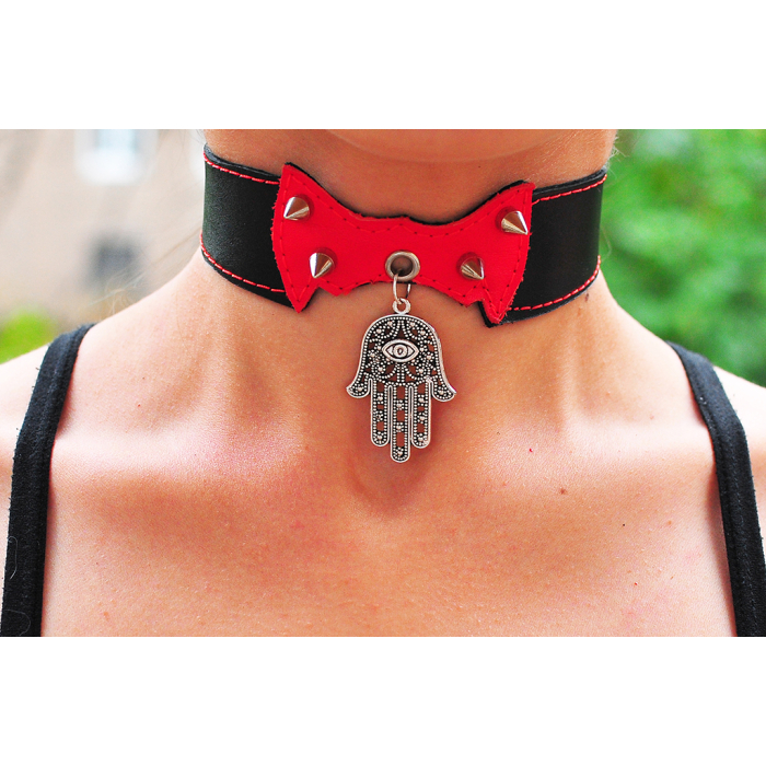 Hand of God (Hamsa) Pendant (ar-003) Collar