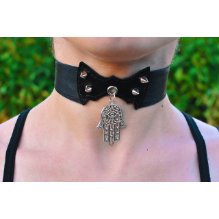 Hand of God (Hamsa) Pendant (ar-004) Collar