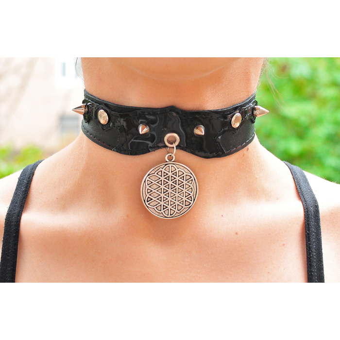 Flower of Life Pendant (ar-006) Collar