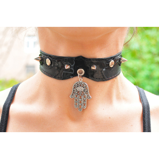 Hand of God (Hamsa) Pendant (ar-006) Collar