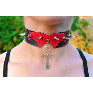 Ankh Pendant (Steel Color) (ar-007) Collar
