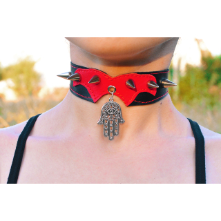 Hand of God (Hamsa) Pendant (ar-007) Collar