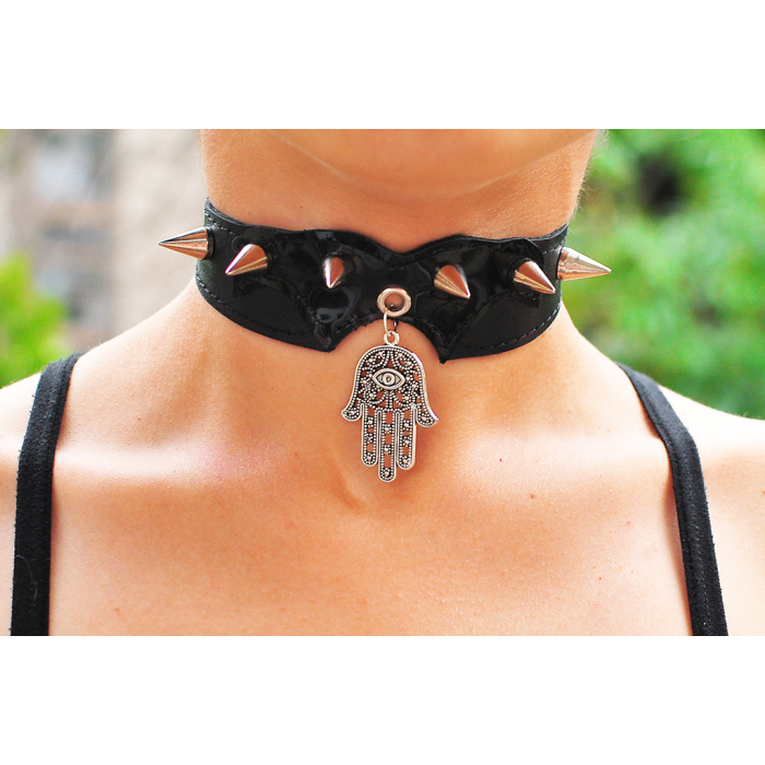 Hand of God (Hamsa) Pendant (ar-008) Collar Hand of God (Hamsa) Pendant (ar-008) Collar