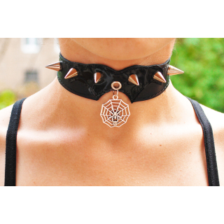Spider Web Pendant (ar-008) Collar