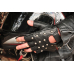 First Motorcycle Leather Gloves with a Round Rivet