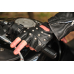 First Motorcycle Leather Gloves with a Round Rivet