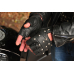 First Motorcycle Leather Gloves with a Rivet Thorn